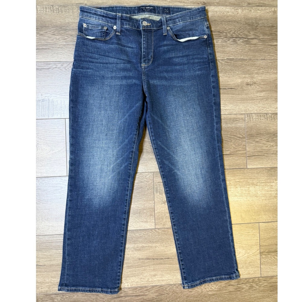Lucky Brand Sweet Crop Jeans Womens 12/31 Blue Denim 7WP10916